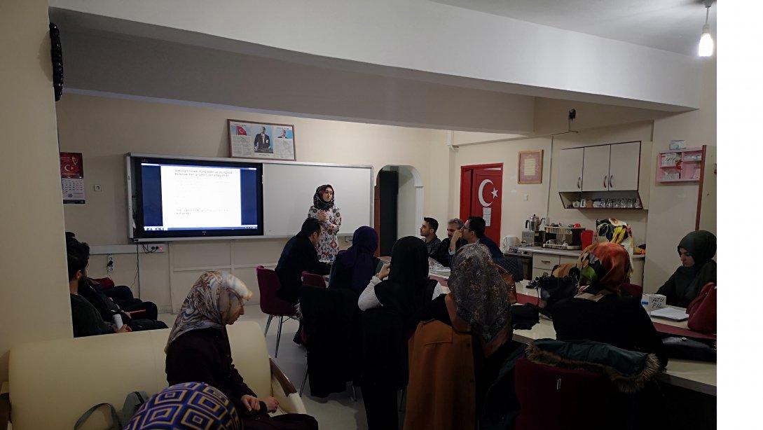 Din Kültürü ve Ahlak Bilgisi Öğretmenleri Gelişim Programı (DÖGEP) Kasım Ayı Eylem Planı Uygulandı.