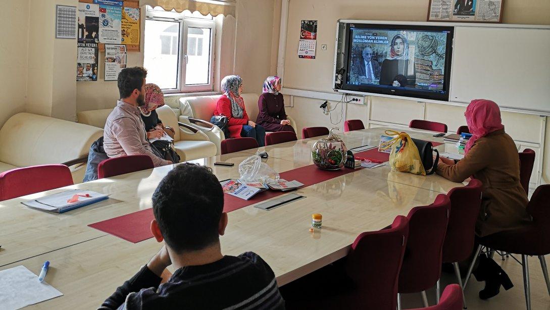 Din Kültürü ve Ahlak Bilgisi Öğretmenleri Gelişim Programı (DÖGEP) Mart Ayı Eylem Planı Uygulandı.