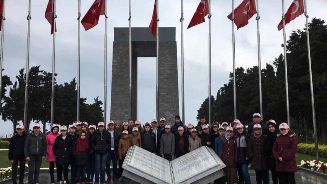 Pamukpınar YBO Öğrencileri Bursa ve Çanakkale Gezisi.