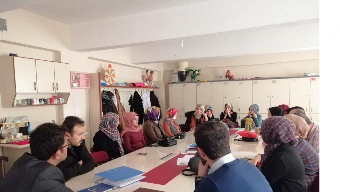 Din Kültürü ve Ahlak Bilgisi Öğretmenleri Gelişim Programı (DÖGEP) Aralık Ayı Toplantısı Yapıldı.