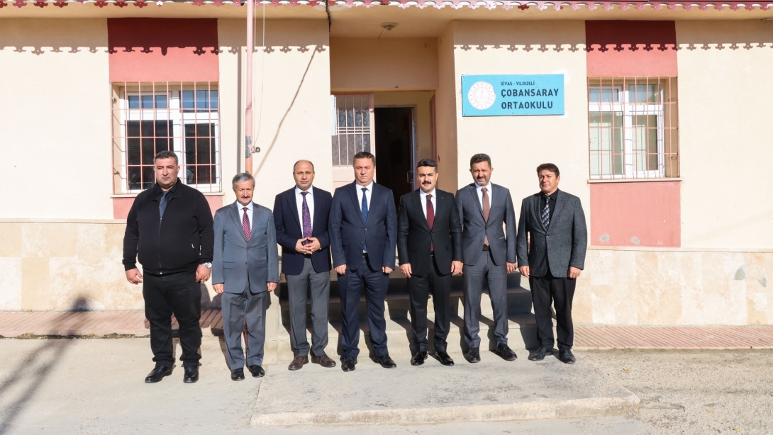 ÇOBANSARAY İLK-ORTAOKULUNA ZİYARET