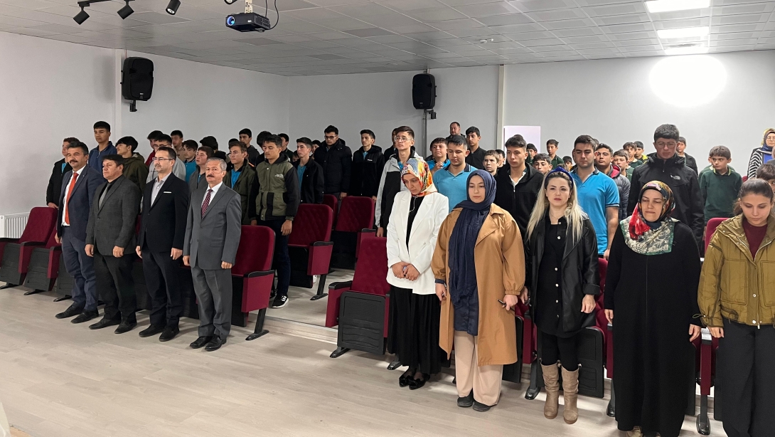 YILDIZELİ ANADOLU İMAM HATİP LİSESİNDE İMAM HATİPLİLER HAFTASI ETKİNLİĞİ