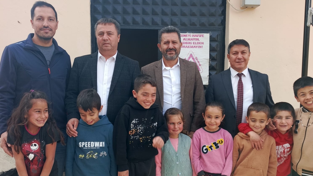 YILDIZELİ'NDE OKUL ZİYARETLERİ GERÇEKLEŞTİRİLDİ