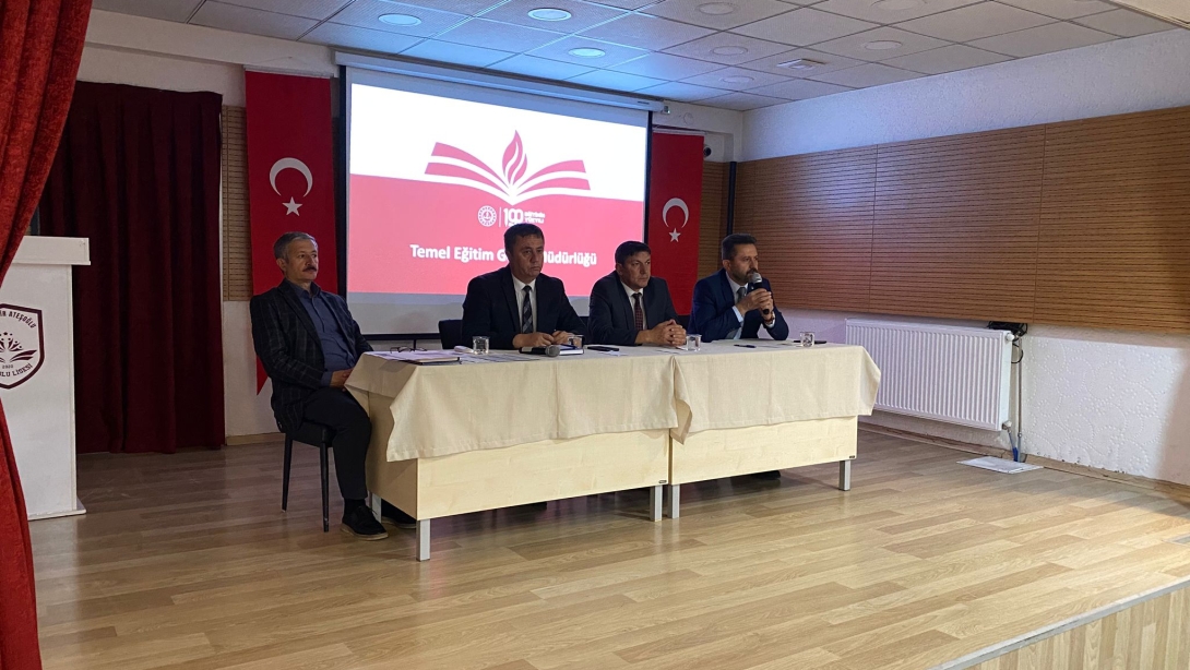 2025-2026 eğitim-öğretim yılı değerlendirme toplantısı gerçekleştirildi.