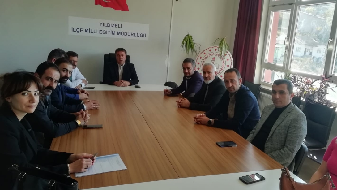 29 Ekim Cumhuriyet Bayramı öncesinde okul idarecilerimizle toplantı yapıldı.